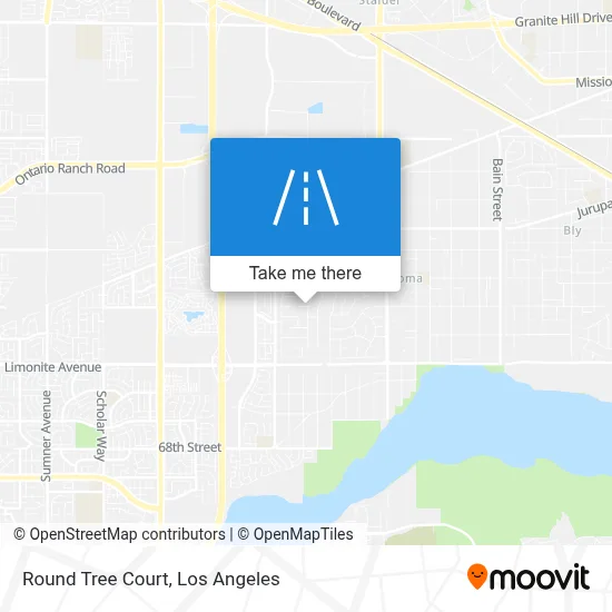 Round Tree Court map
