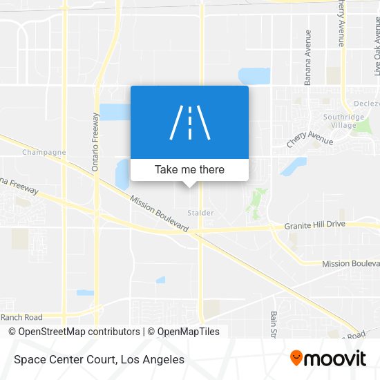 Space Center Court map