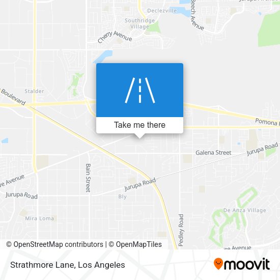 Mapa de Strathmore Lane