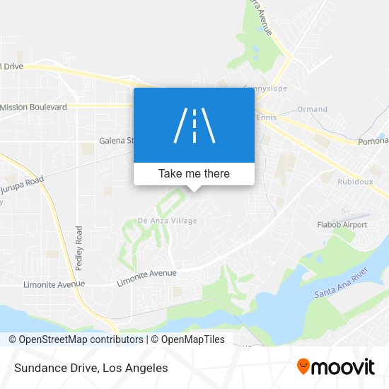 Mapa de Sundance Drive