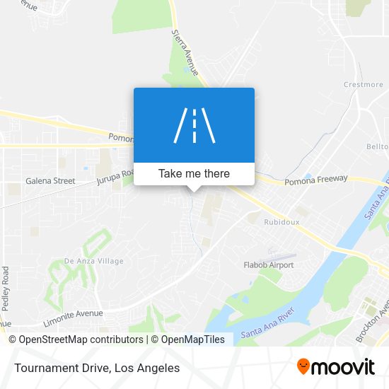 Mapa de Tournament Drive
