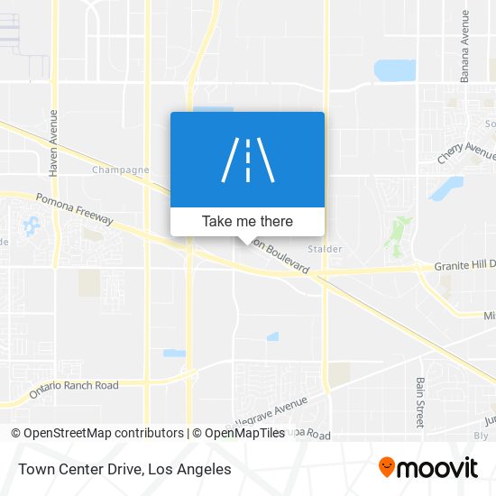 Town Center Drive map