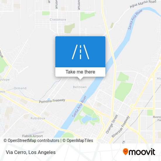 Mapa de Via Cerro
