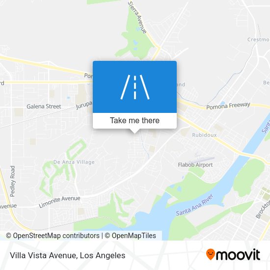 Mapa de Villa Vista Avenue