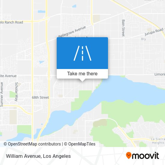 Mapa de William Avenue