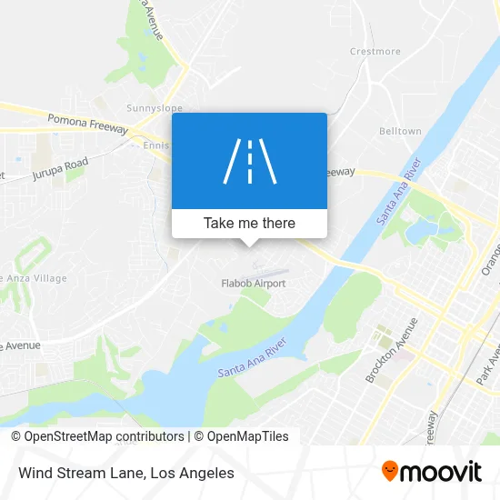 Wind Stream Lane map