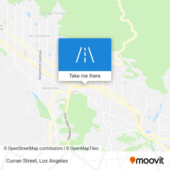 Mapa de Curran Street
