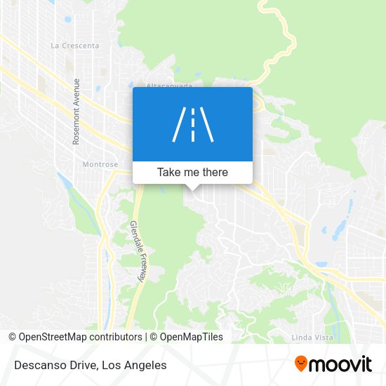 Mapa de Descanso Drive