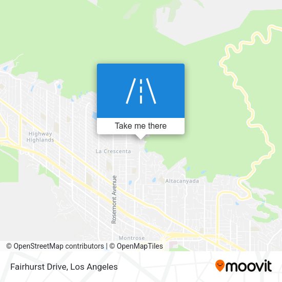 Mapa de Fairhurst Drive