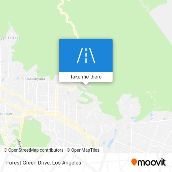 Mapa de Forest Green Drive