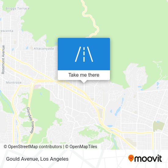 Mapa de Gould Avenue