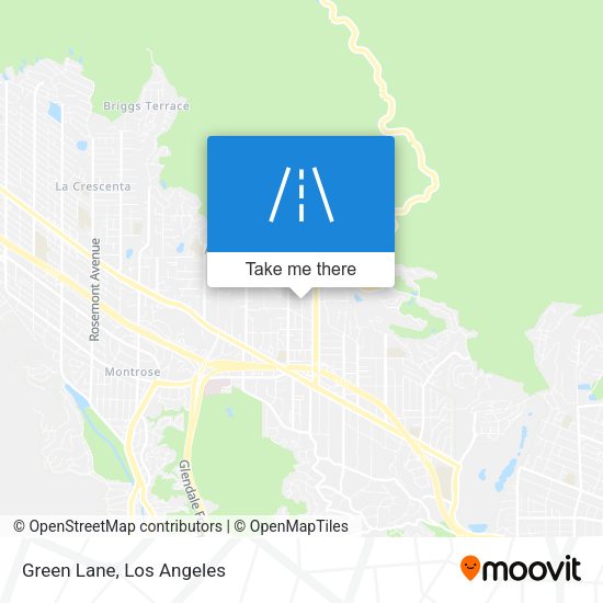 Mapa de Green Lane