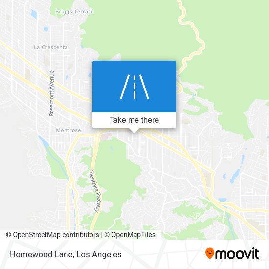 Mapa de Homewood Lane