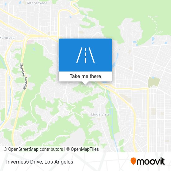 Mapa de Inverness Drive