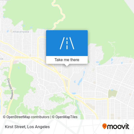 Mapa de Kirst Street