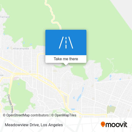 Mapa de Meadowview Drive