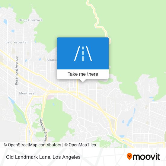 Mapa de Old Landmark Lane