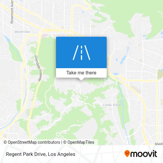Mapa de Regent Park Drive