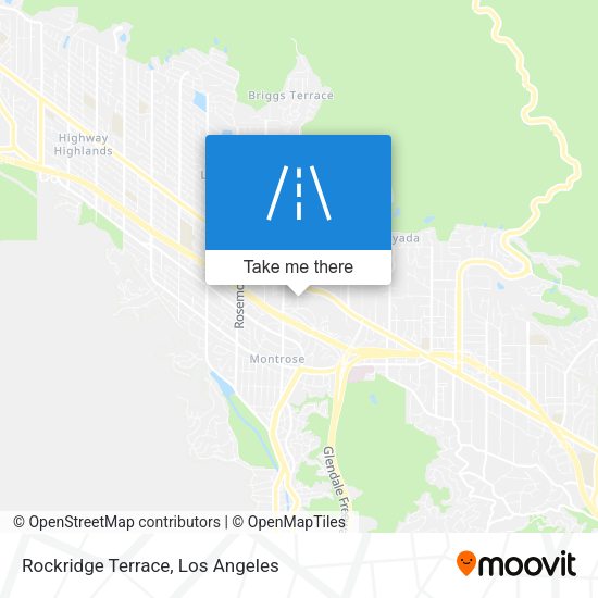 Rockridge Terrace map