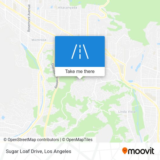Mapa de Sugar Loaf Drive