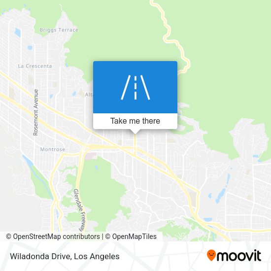 Mapa de Wiladonda Drive