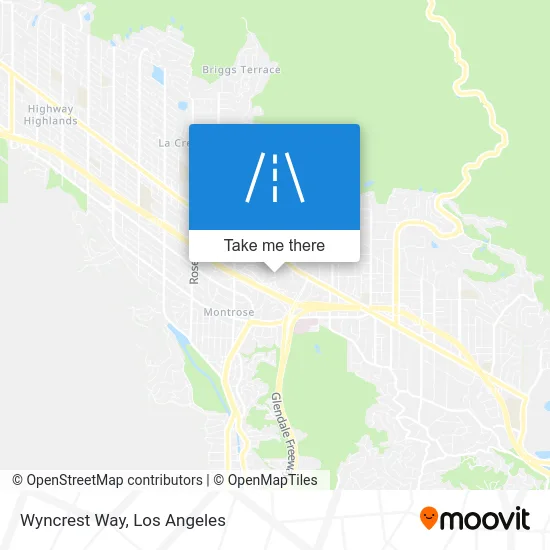 Wyncrest Way map