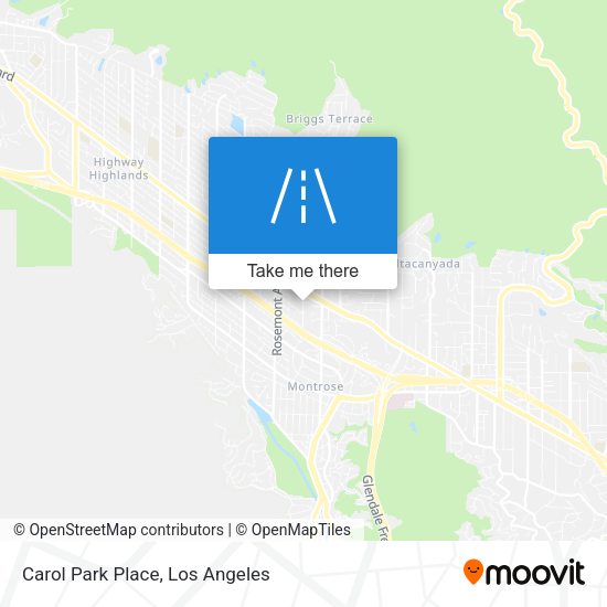Mapa de Carol Park Place