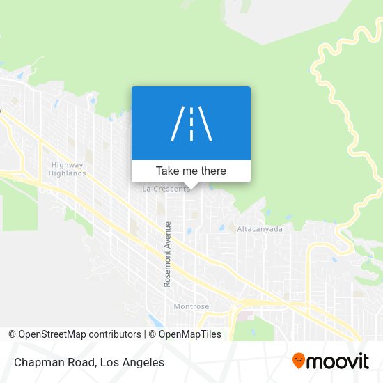 Mapa de Chapman Road