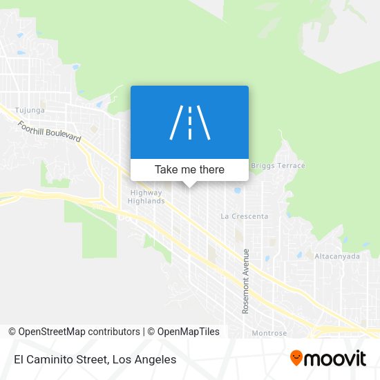 Mapa de El Caminito Street