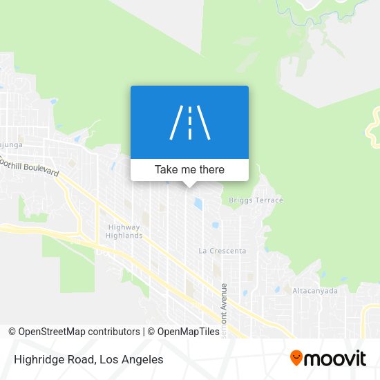 Mapa de Highridge Road