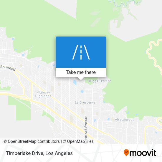 Mapa de Timberlake Drive