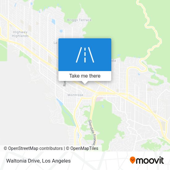 Mapa de Waltonia Drive