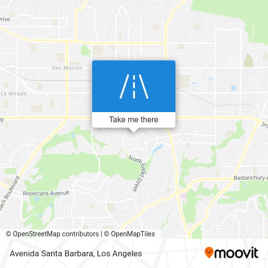 Mapa de Avenida Santa Barbara