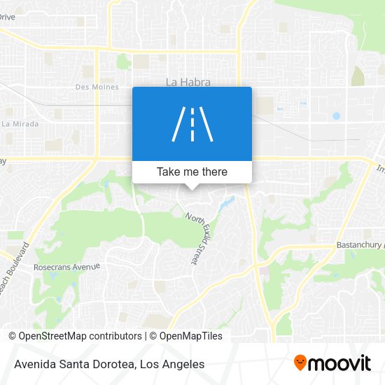 Avenida Santa Dorotea map