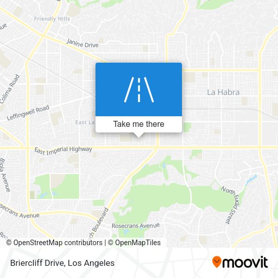 Briercliff Drive map