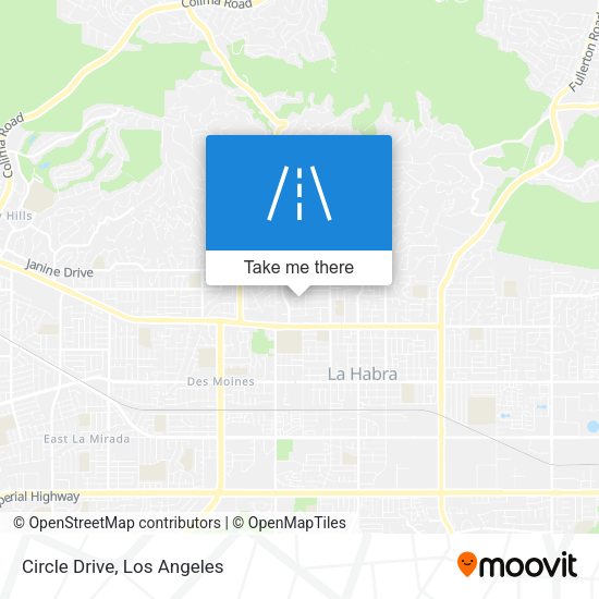 Mapa de Circle Drive