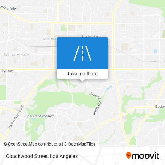 Mapa de Coachwood Street