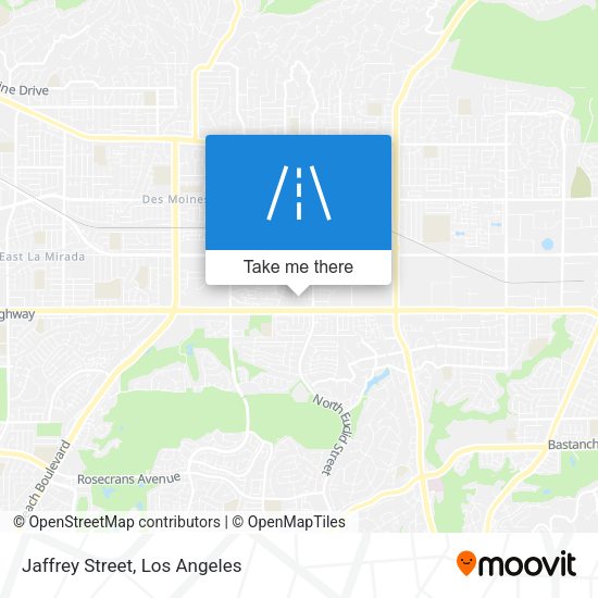 Mapa de Jaffrey Street