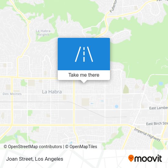 Mapa de Joan Street