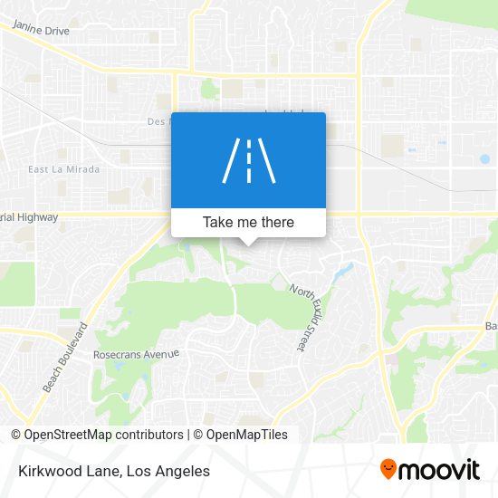 Mapa de Kirkwood Lane