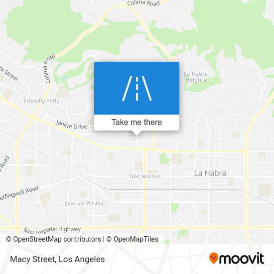Mapa de Macy Street