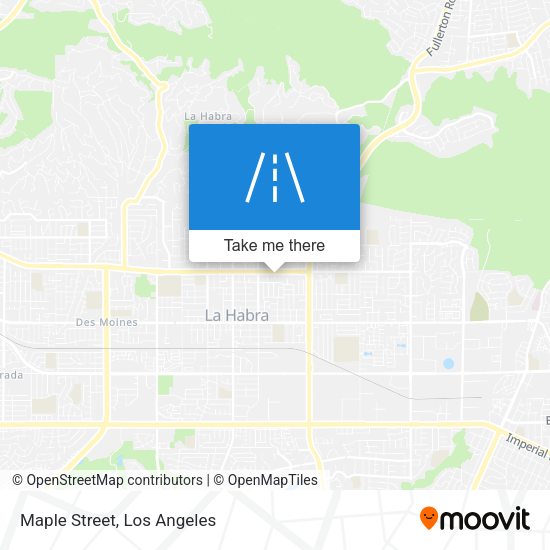 Mapa de Maple Street