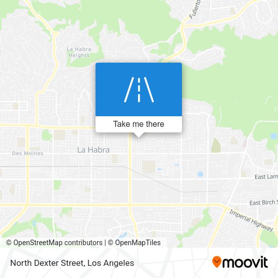 Mapa de North Dexter Street