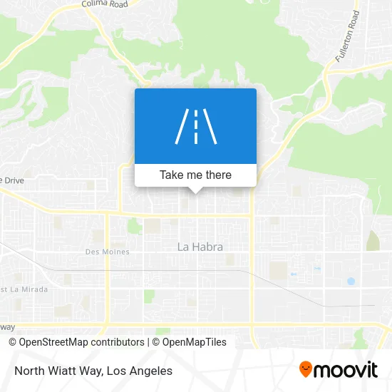 North Wiatt Way map