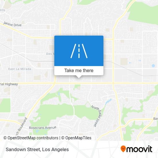Mapa de Sandown Street