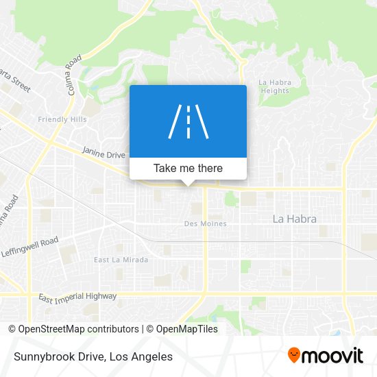 Sunnybrook Drive map