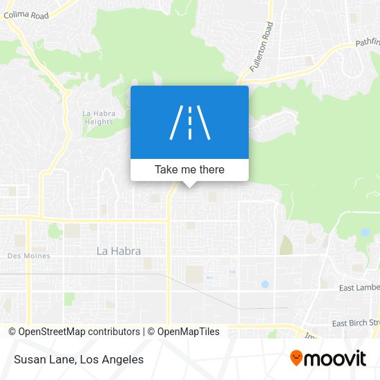 Mapa de Susan Lane
