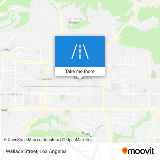 Mapa de Wallace Street