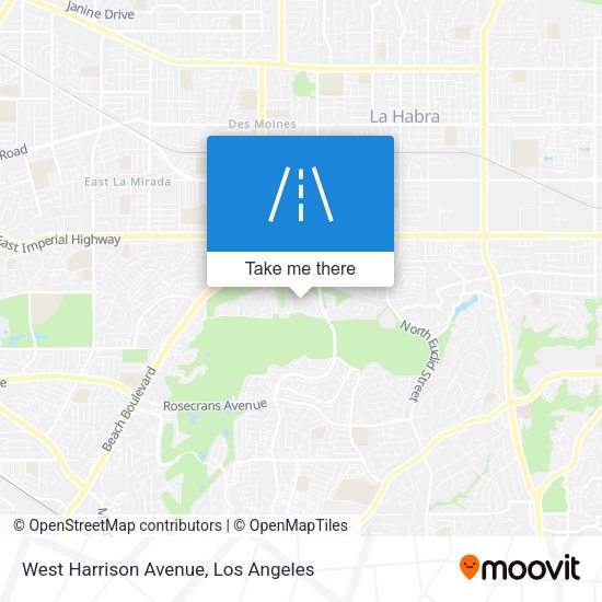 Mapa de West Harrison Avenue
