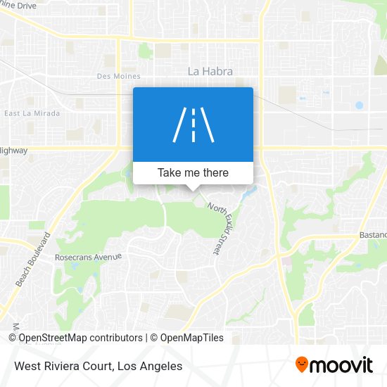 West Riviera Court map